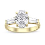 Vintage Oval baguette