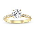 Round Ringe - Solitaire Band