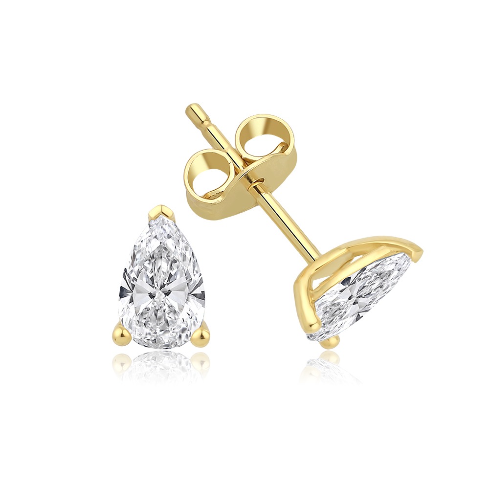 LB2010 Pear Ørestikker - Solitaire - Billede 1